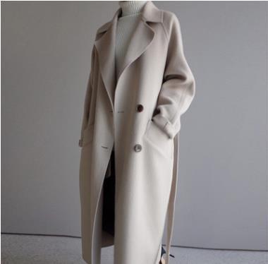 Manteau En Laine Style Japonais