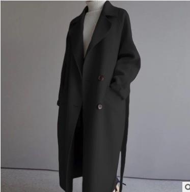 Manteau En Laine Style Japonais